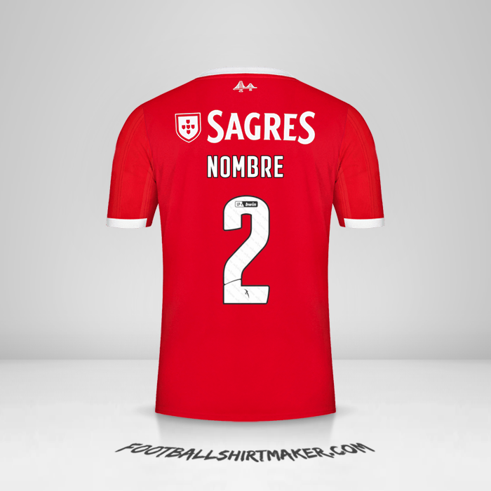 Camiseta SL Benfica 2022/2023 -  nombre - 2
