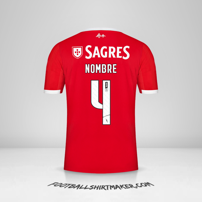 Jersey SL Benfica 2022/2023 -  nombre - 4