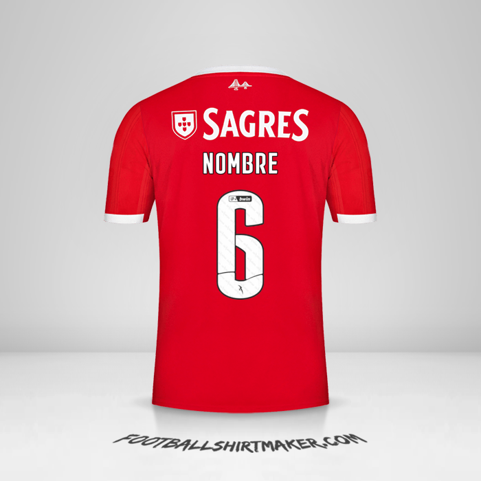 Camiseta SL Benfica 2022/2023 -  nombre - 6