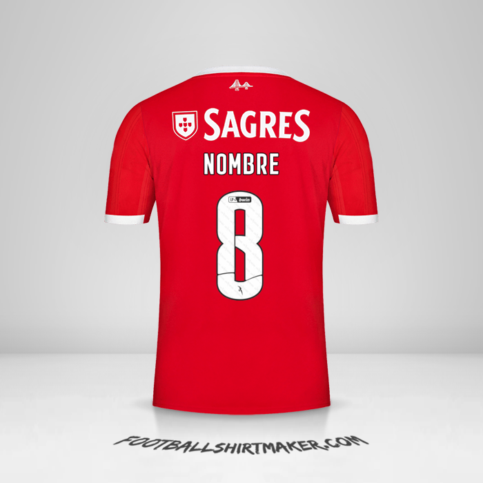Jersey SL Benfica 2022/2023 -  nombre - 8