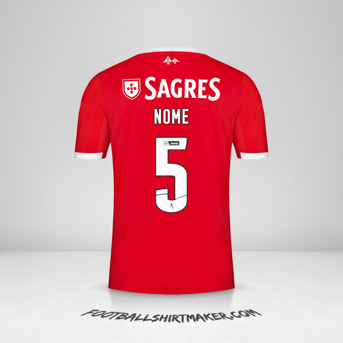 Maglia SL Benfica 2022/2023 -  nome - 5