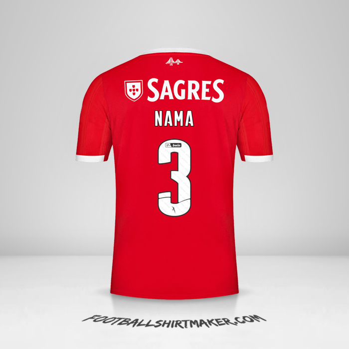 Jersey SL Benfica 2022/2023 -  nama - 3