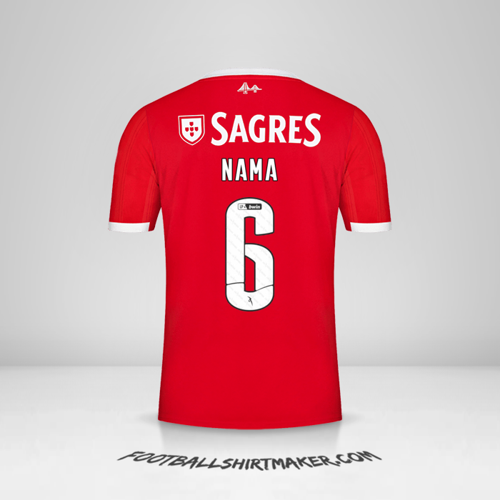 Jersey SL Benfica 2022/2023 -  nama - 6