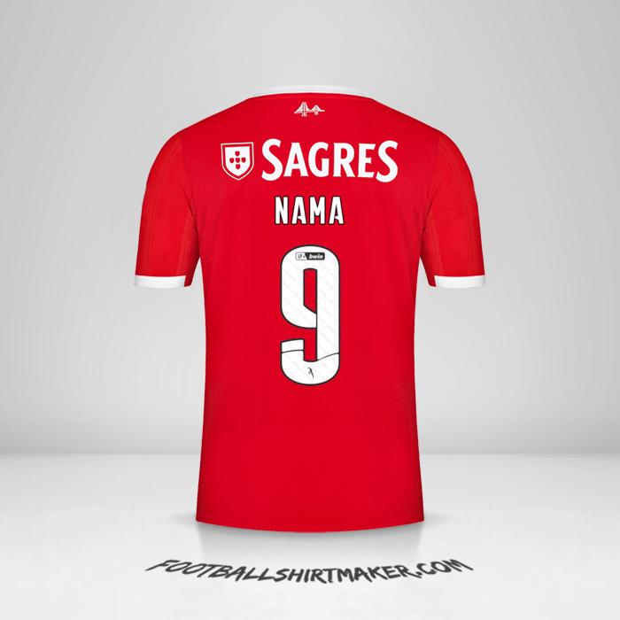 Jersey SL Benfica 2022/2023 -  nama - 9
