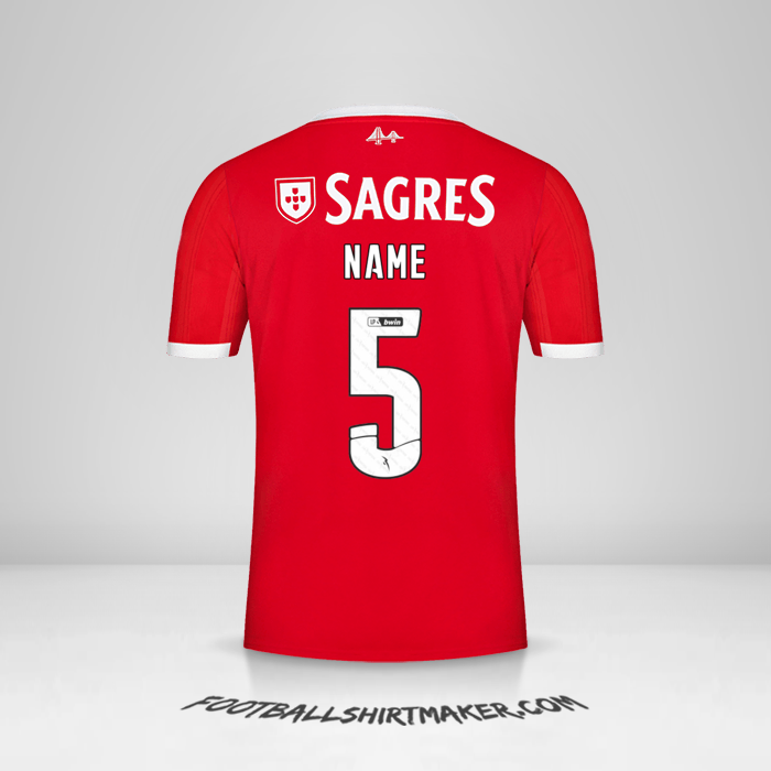 Trikot SL Benfica 2022/2023 -  name - 5