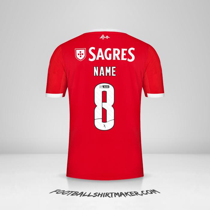 Jersey SL Benfica 2022/2023 -  name - 8