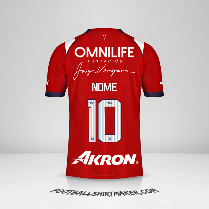 Maglia Guadalajara 2022/2023 -  nome - 10
