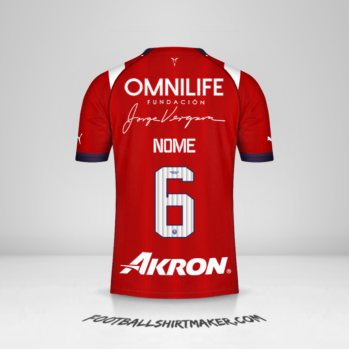 Camisa Guadalajara 2022/2023 -  nome - 6