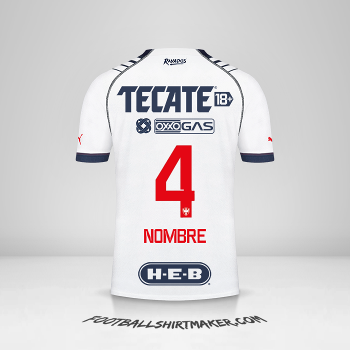 Jersey Monterrey 2022/2023 -  nombre - 4