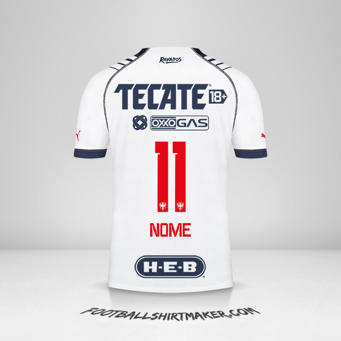 Maglia Monterrey 2022/2023 -  nome - 11