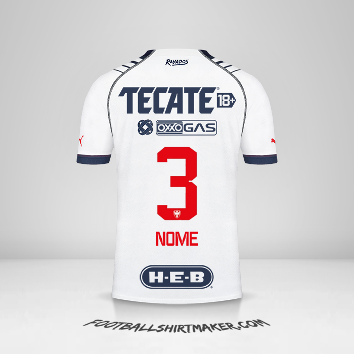 Maglia Monterrey 2022/2023 -  nome - 3