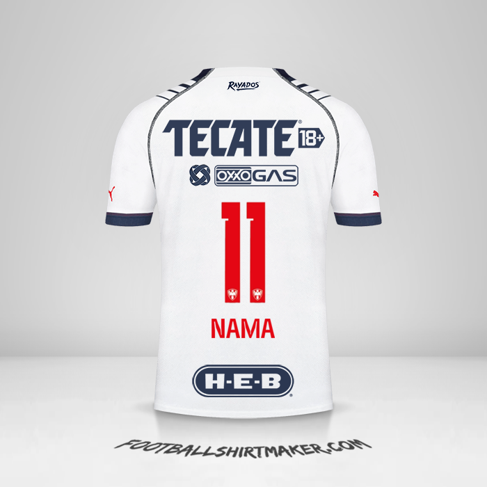 Jersey Monterrey 2022/2023 -  nama - 11