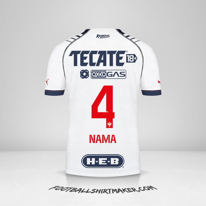 Jersey Monterrey 2022/2023 -  nama - 4