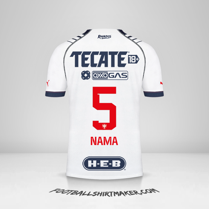 Jersey Monterrey 2022/2023 -  nama - 5