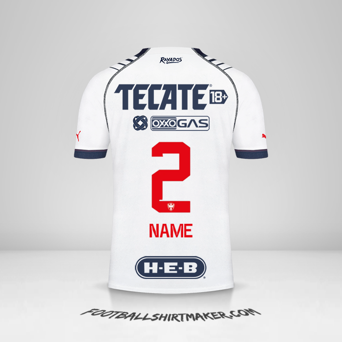Shirt Monterrey 2022/2023 -  name - 2