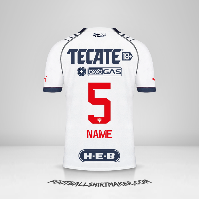 Shirt Monterrey 2022/2023 -  name - 5