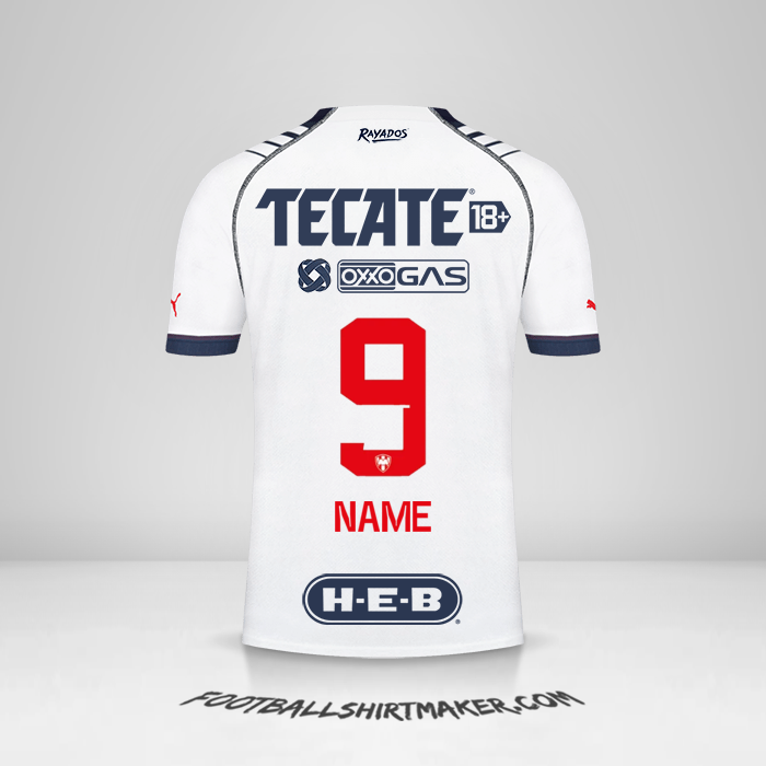 Trikot Monterrey 2022/2023 -  name - 9