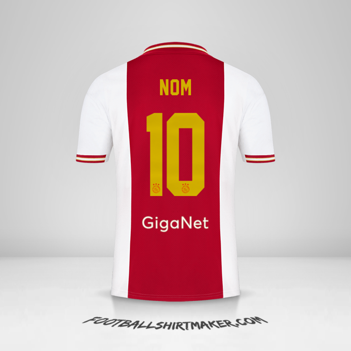 Maillot AFC Ajax 2022/2023 -  nom - 10