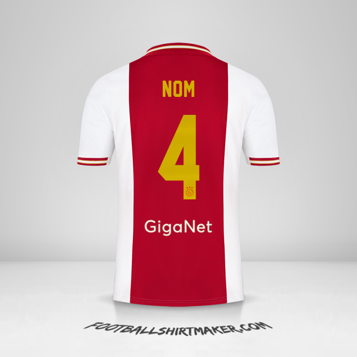 Maillot AFC Ajax 2022/2023 -  nom - 4