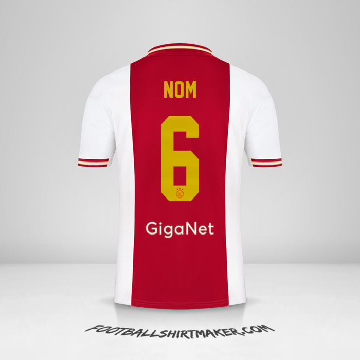 Maillot AFC Ajax 2022/2023 -  nom - 6