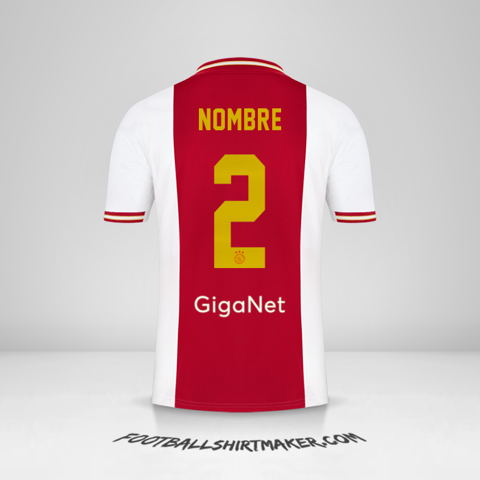 Jersey AFC Ajax 2022/2023 -  nombre - 2