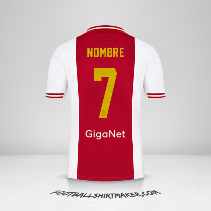 Jersey AFC Ajax 2022/2023 -  nombre - 7