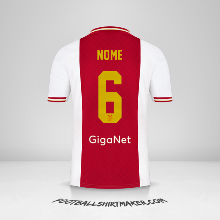 Camisa AFC Ajax 2022/2023 -  nome - 6