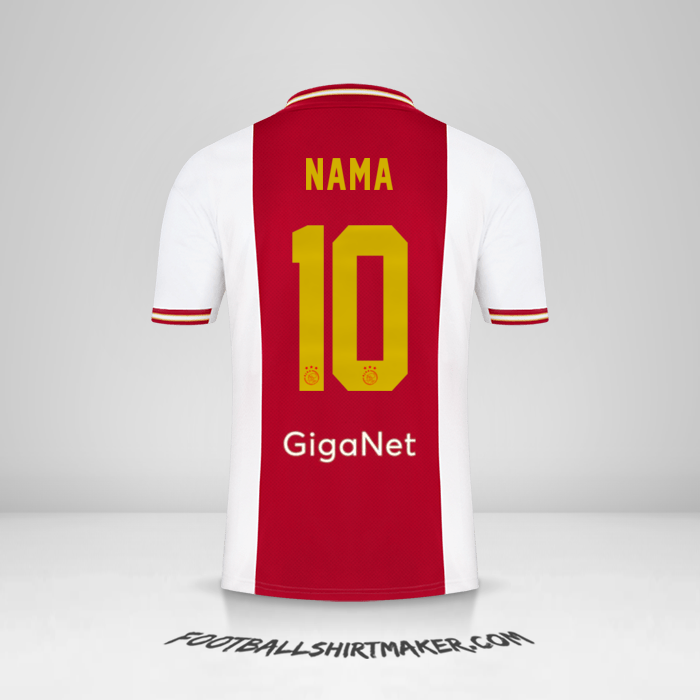 Jersey AFC Ajax 2022/2023 -  nama - 10