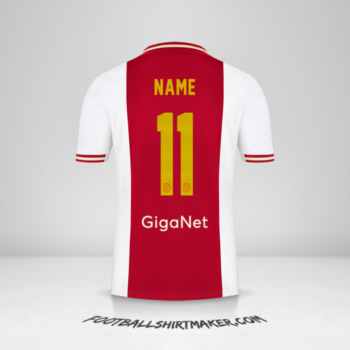 Trikot AFC Ajax 2022/2023 -  name - 11