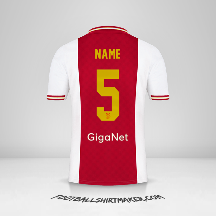 Shirt AFC Ajax 2022/2023 -  name - 5