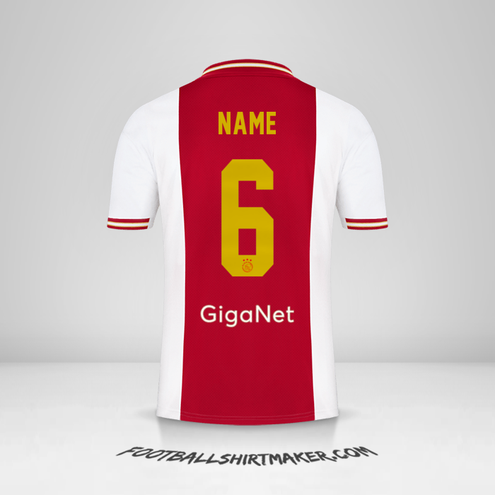 Shirt AFC Ajax 2022/2023 -  name - 6