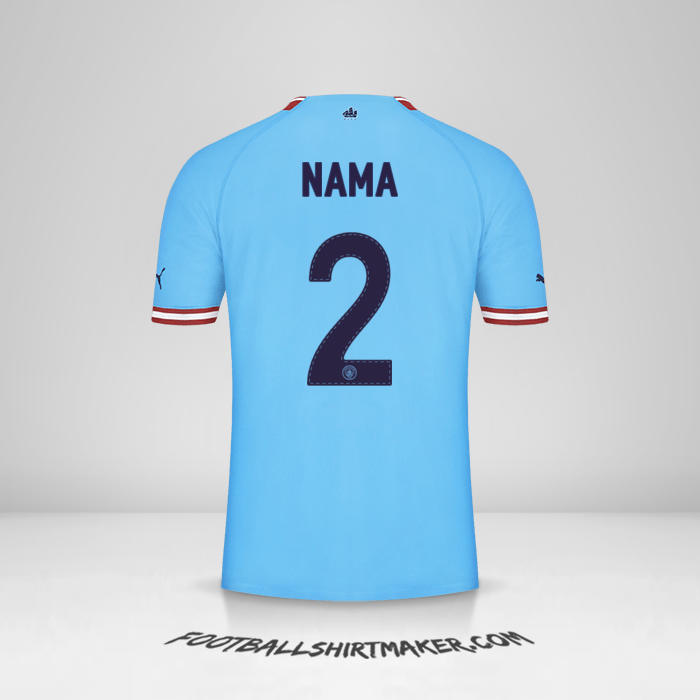 Jersey Manchester City Cup 2022/2023 -  nama - 2