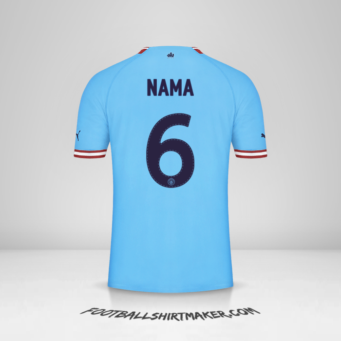 Jersey Manchester City Cup 2022/2023 -  nama - 6