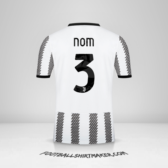 Maillot Juventus FC Cup 2022/2023 -  nom - 3