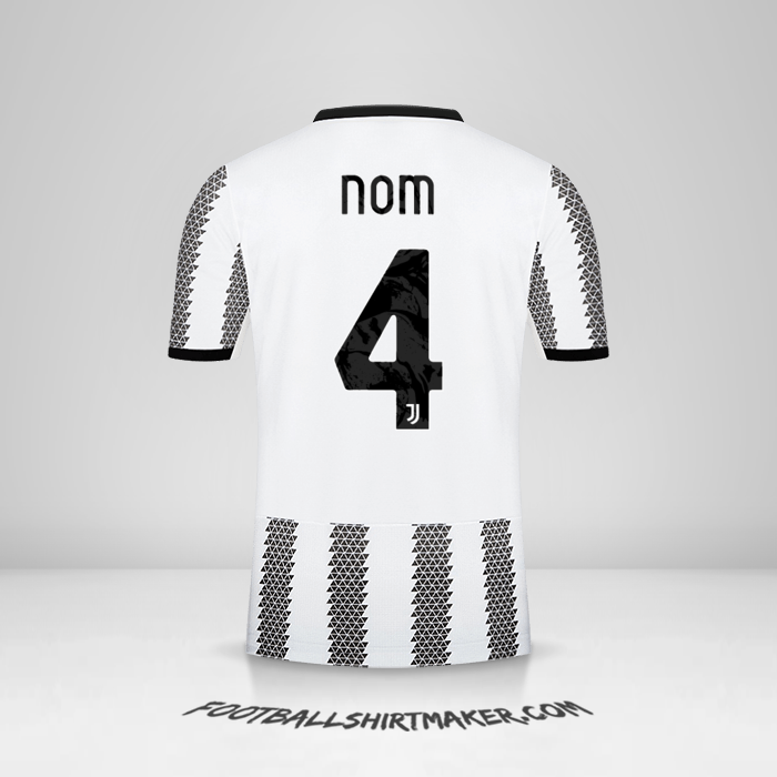 Maillot Juventus FC Cup 2022/2023 -  nom - 4