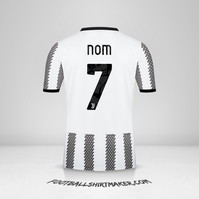 Maillot Juventus FC Cup 2022/2023 -  nom - 7