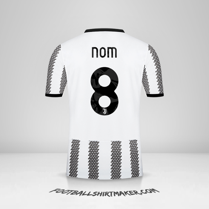 Maillot Juventus FC Cup 2022/2023 -  nom - 8