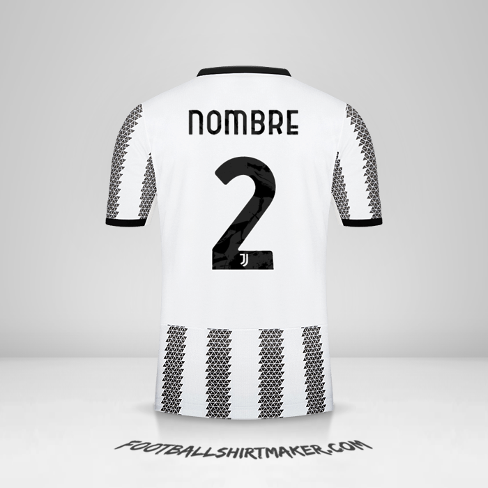 Jersey Juventus FC Cup 2022/2023 -  nombre - 2