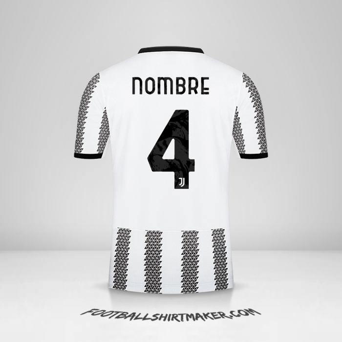 Jersey Juventus FC Cup 2022/2023 -  nombre - 4
