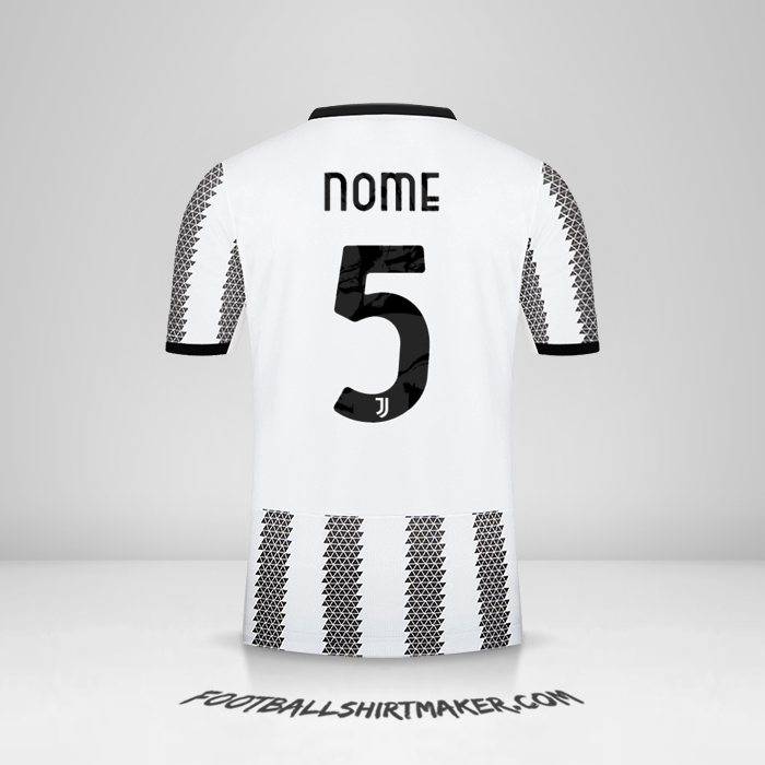 Camisa Juventus FC Cup 2022/2023 -  nome - 5