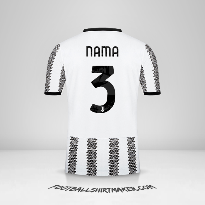Jersey Juventus FC Cup 2022/2023 -  nama - 3