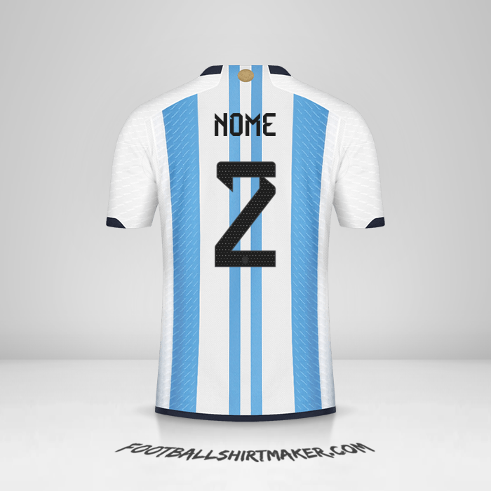 Maglia Argentina 2022 -  nome - 2