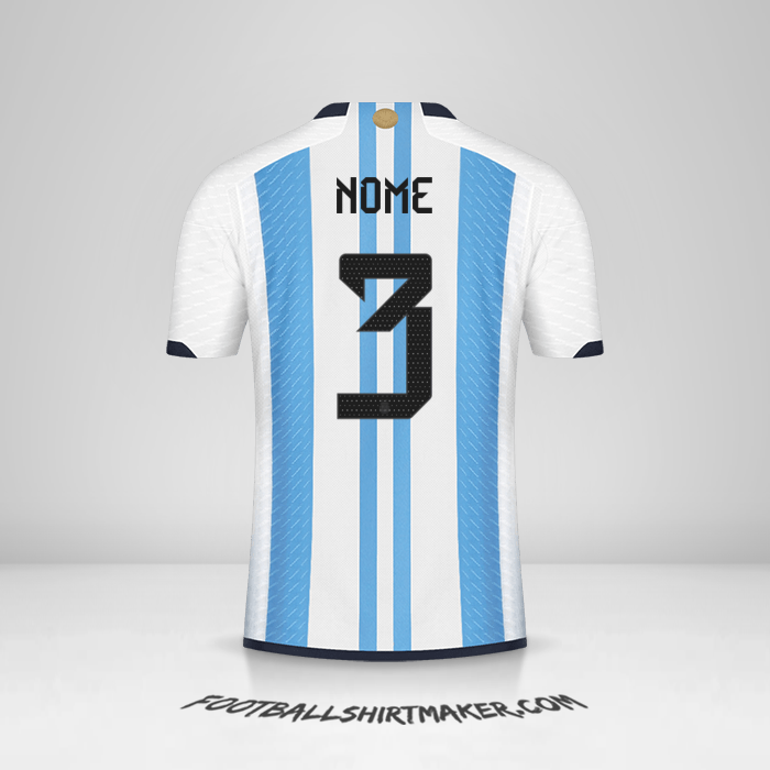 Maglia Argentina 2022 -  nome - 3