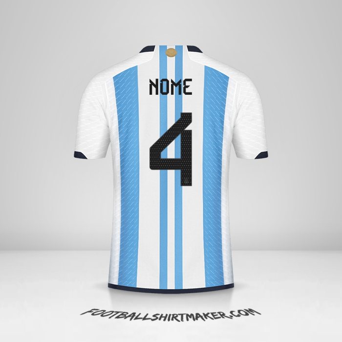 Maglia Argentina 2022 -  nome - 4