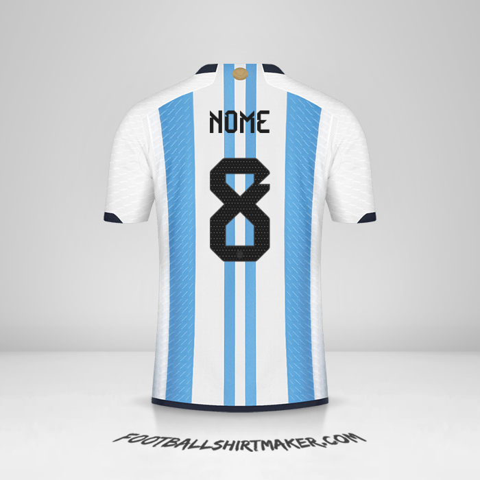 Maglia Argentina 2022 -  nome - 8