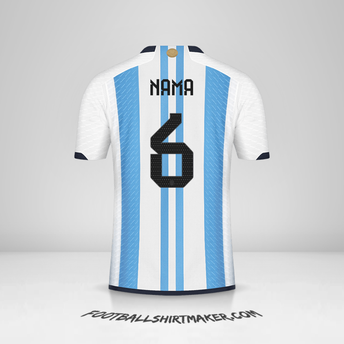 Jersey Argentina 2022 -  nama - 6