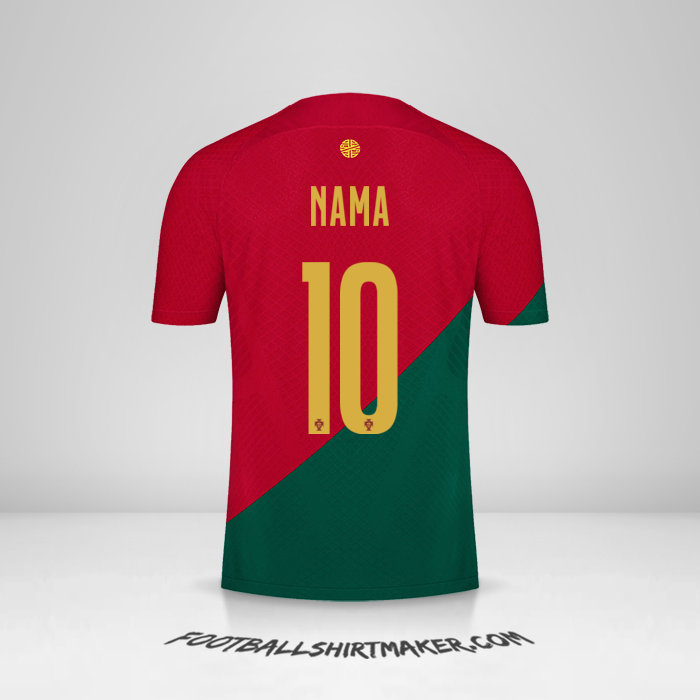 Jersey Portugal 2022 -  nama - 10