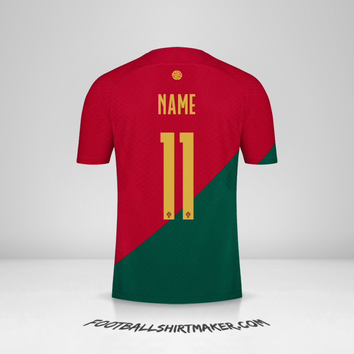 Trikot Portugal 2022 -  name - 11