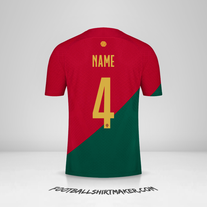 Shirt Portugal 2022 -  name - 4