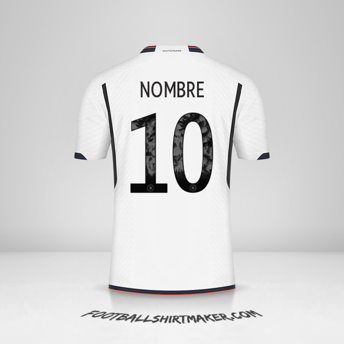 Jersey Alemania 2022 -  nombre - 10